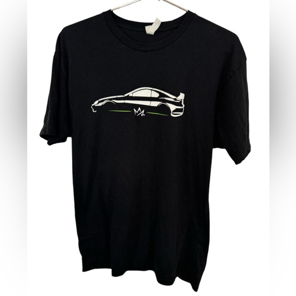 Nissan 350Z Car Club Racing Parts Men’s L Black T-Shirt - Picture 1 of 4